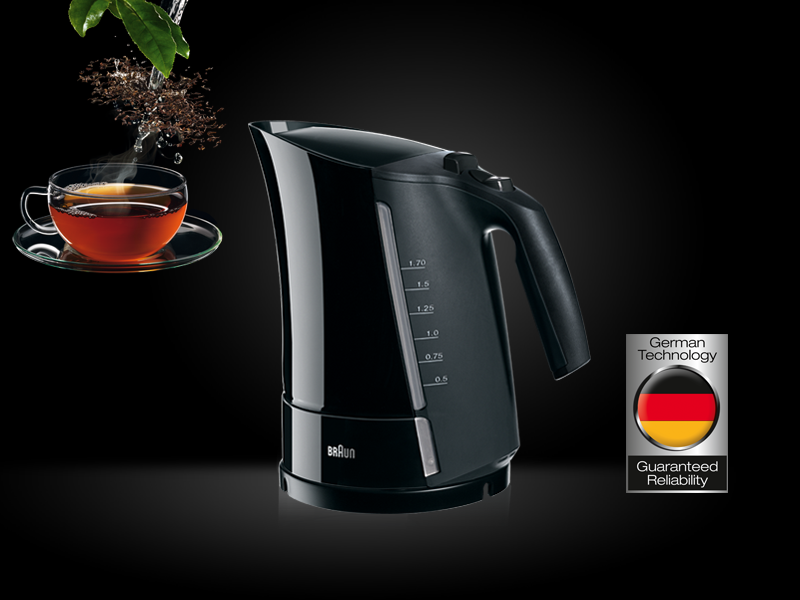 Електрочайник Braun Multiquick 3 WK 300 Black 471433 фото