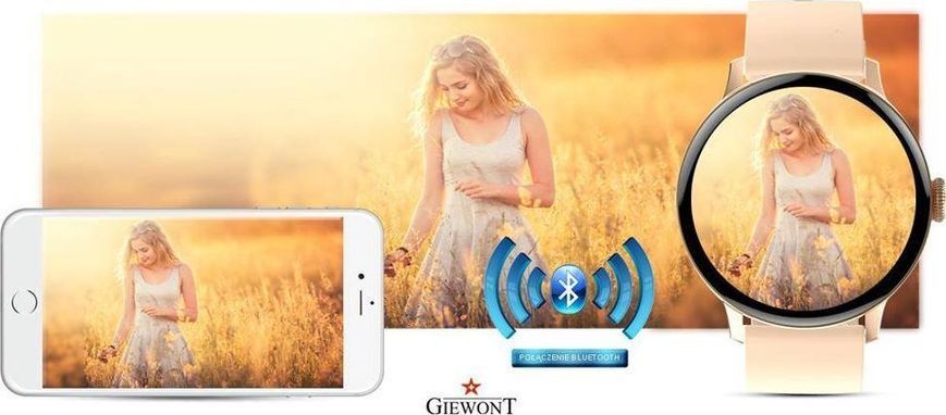 Смарт-годинник Giewont GW330-1 Rose Gold 621725 фото