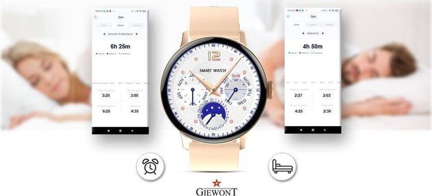 Смарт-годинник Giewont GW330-1 Rose Gold 621725 фото