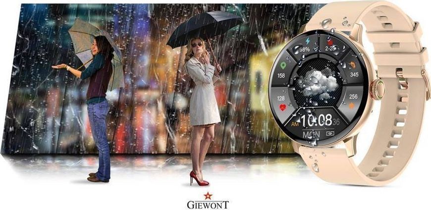 Смарт-годинник Giewont GW330-1 Rose Gold 621725 фото