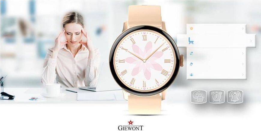 Смарт-годинник Giewont GW330-1 Rose Gold 621725 фото