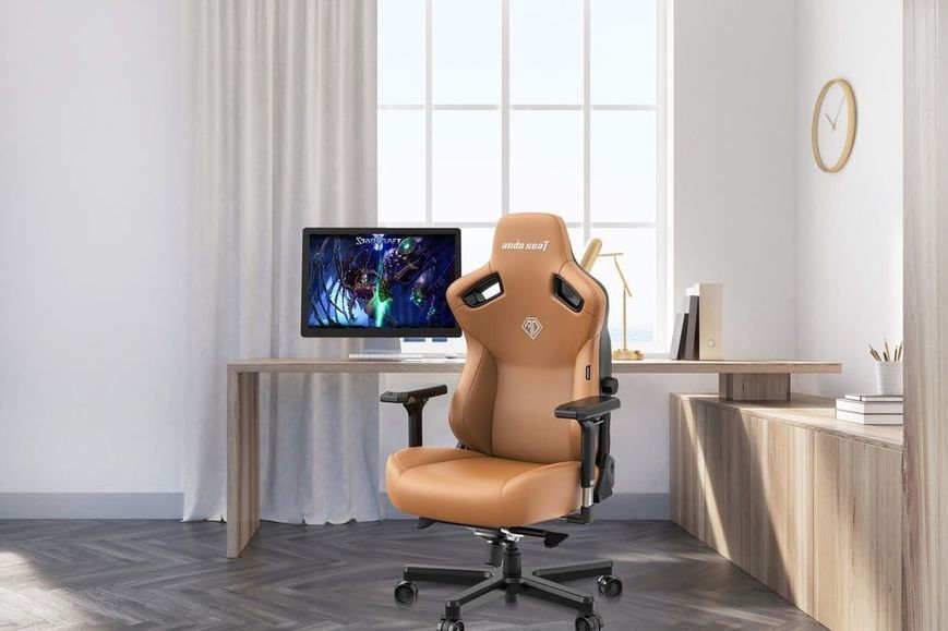 Комп'ютерне крісло для геймера Anda Seat Kaiser 3 XL Brown (AD12YDC-XL-01-K-PV/C) 578303 фото