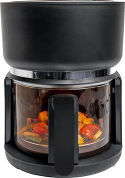 Мультипечь (аэрофритюрница) 4Swiss ABB-G24 Pure Glass Black 552225 фото