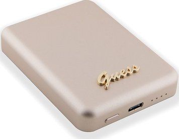 Внешний аккумулятор (павербанк) Guess GUPBM5ALGSGD 5000mAh Gold 619690 фото