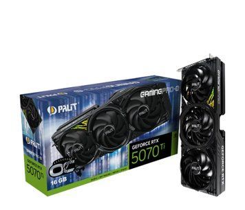 Видеокарта Palit GeForce RTX 5070 Ti GamingPro-S OC (NE7507TS19T2-GB2031U) 615017ua фото