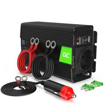 Перетворювач (інвертор) DC-AC Green Cell 24V/230V 300W/600W (INV02DE) 461144 фото