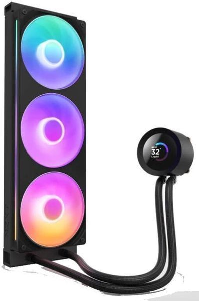 Водяне охолодження NZXT Kraken Plus 360 RGB V2 Black (RL-KR360-B2) 618107 фото
