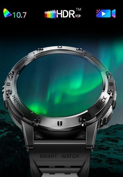 Смарт-годинник Gravity GT22-2 Black 621776 фото