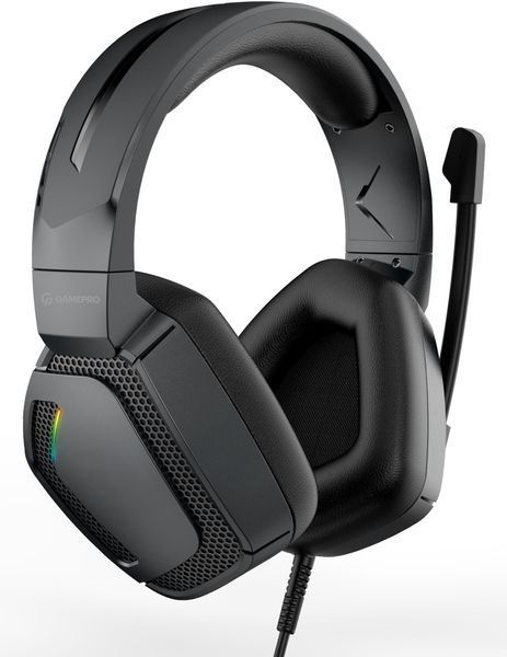Навушники з мікрофоном GamePro HS605 RGB Black 579392ua фото