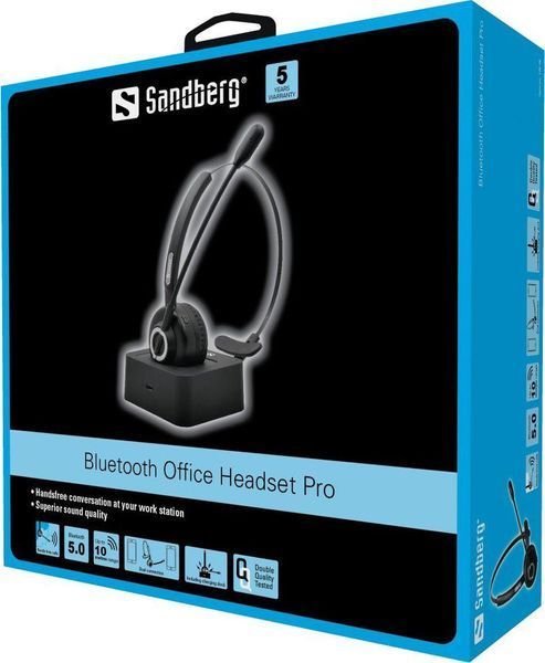 Специализированная гарнитура (для call-центров) SandBerg Bluetooth Office Headset Pro 324555 фото