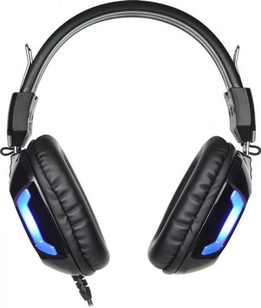Навушники з мікрофоном Sades SA-702 Element Black/Blue (SA702BL) 579514ua фото
