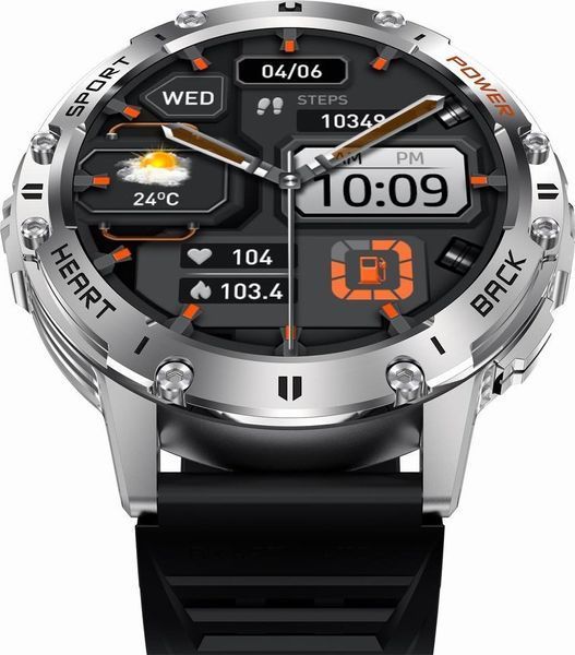 Смарт-годинник Gravity GT22-2 Black 621776 фото