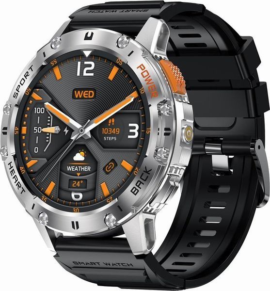 Смарт-годинник Gravity GT22-2 Black 621776 фото
