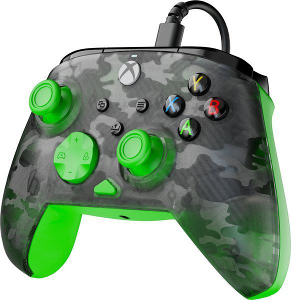 Геймпад Turtle Beach Rematch Core Wire XB Ghost Camo Black & Green (TBC-2001-55) 619330 фото
