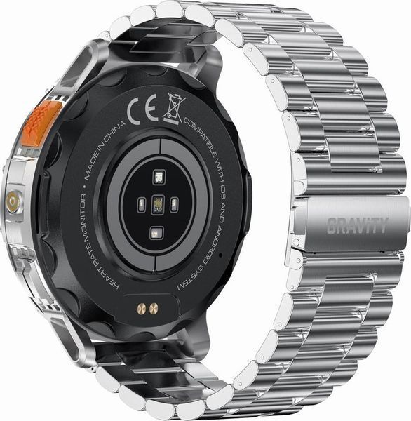 Смарт-годинник Gravity GT22-2 Black 621776 фото