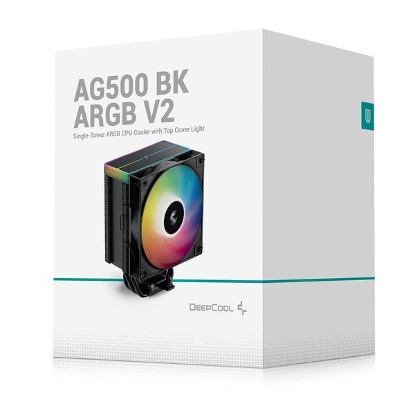 Повітряне охолодження Deepcool AG500 BK ARGB V2 Black (R-AG500-BKAMMN-GJD) 621216ua фото