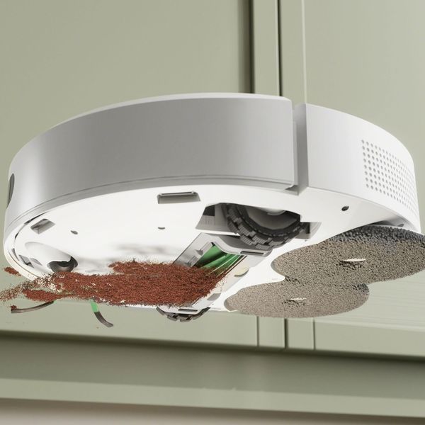 Робот-пилосос з вологим прибиранням iRobot Roomba Plus 405 Combo White 573171 фото