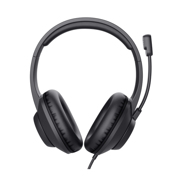 Навушники з мікрофоном Trust Ayda Max USB Black (25461) 630746ua фото