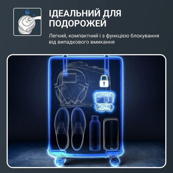 Електробритва чоловіча Rowenta Gentle Bald TN3110E0 622852ua фото