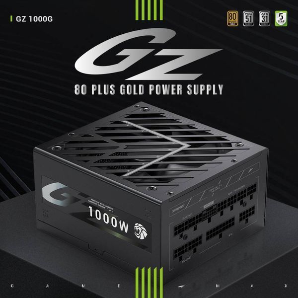 Блок живлення GameMax GZ-1000G Black 627785ua фото