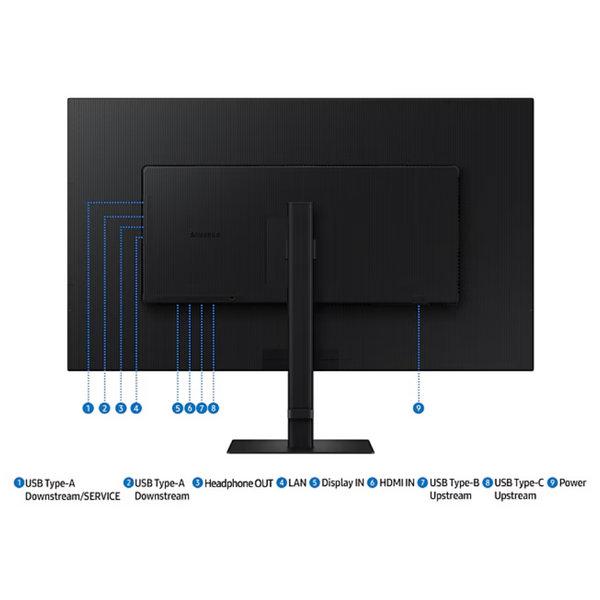 Монітор Samsung 37" ViewFinity S8 S80UD UHD Monitor (LS37D802UAIXCI) 620453ua фото