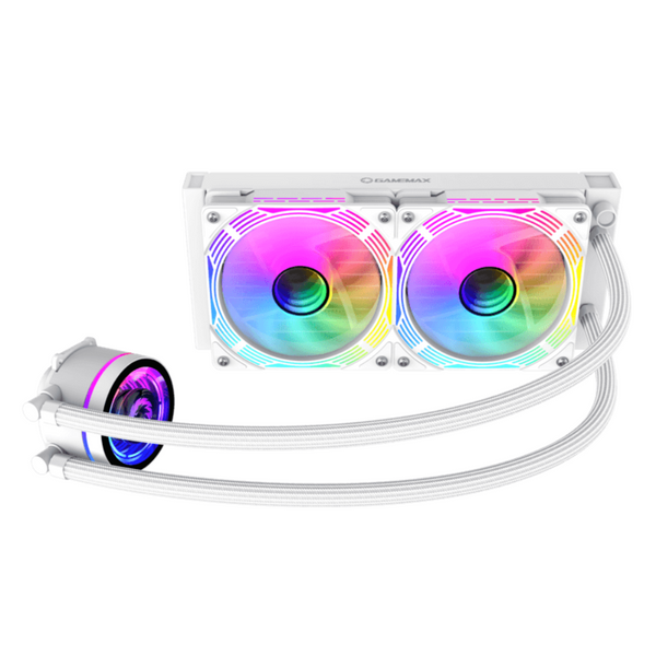 Водяное охлаждение GameMax IceChill 240V White 628014ua фото