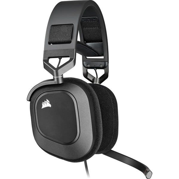 Навушники з мікрофоном Corsair HS80 RGB USB Carbon (CA-9011237) 363184 фото