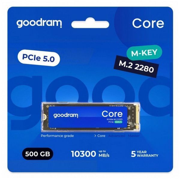 SSD накопичувач Goodram Core 500 GB (SSDR-GRC01-500-80) 618533 фото