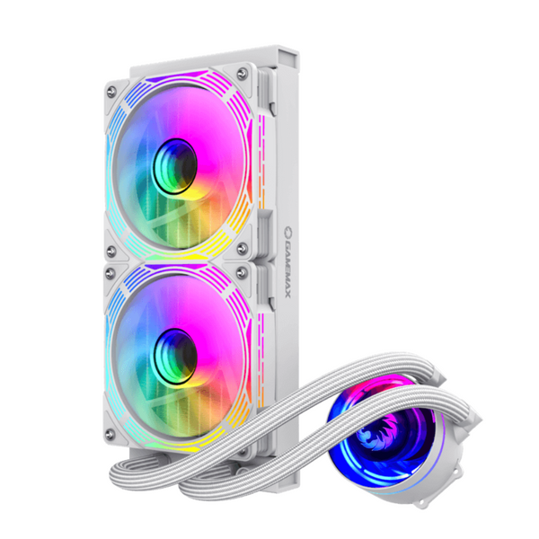 Водяное охлаждение GameMax IceChill 240V White 628014ua фото
