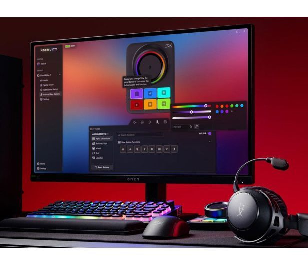 Наушники с микрофоном HyperX Cloud Alpha 2 Black (AJ5C7AA) 615739ua фото