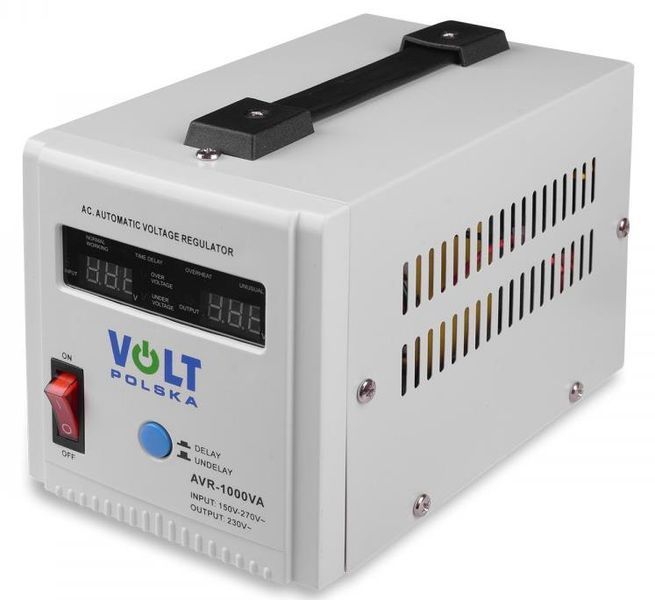 Стабилизатор напряжения Volt Polska AVR 1000 VA (5AVR1000SE) 508264 фото