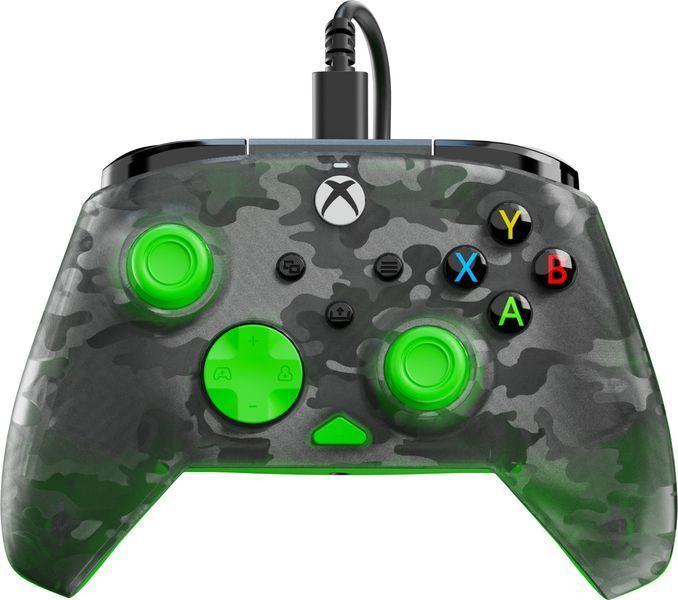 Геймпад Turtle Beach Rematch Core Wire XB Ghost Camo Black & Green (TBC-2001-55) 619330 фото