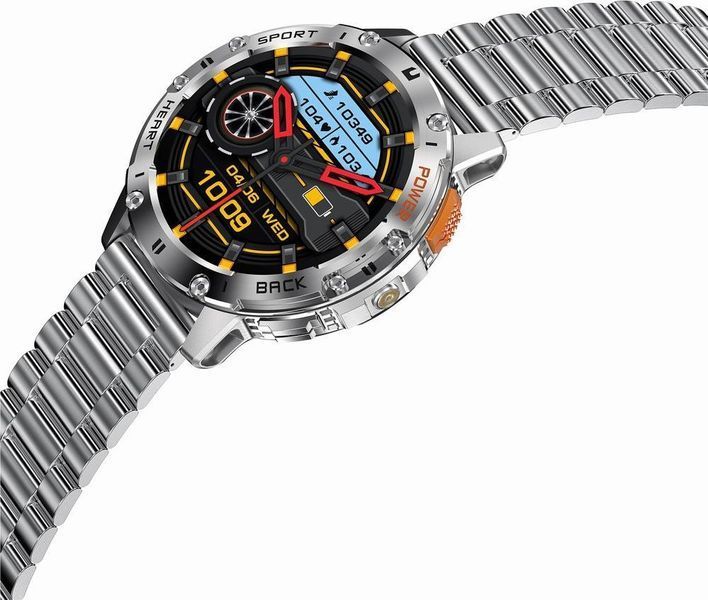 Смарт-годинник Gravity GT22-2 Black 621776 фото