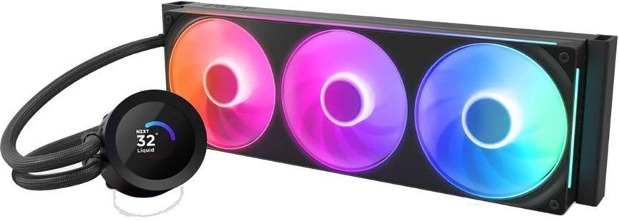 Водяне охолодження NZXT Kraken Plus 360 RGB V2 Black (RL-KR360-B2) 618107 фото