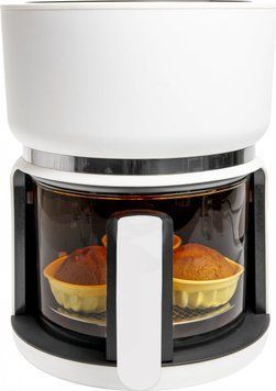 Мультипечь (аэрофритюрница) 4Swiss ABB-G24 Pure Glass White 552226 фото