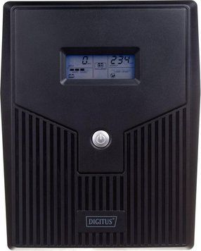 Линейно-интерактивный ИБП Digitus Line-Interactive 2000VA/1200W LCD 4xSchuko RJ45 RS232 USB (DN-170076) 334360ua фото