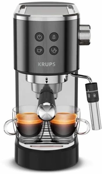 Ріжкова кавоварка еспресо Krups Virtuoso+ Pump XP444G10 580293ua фото