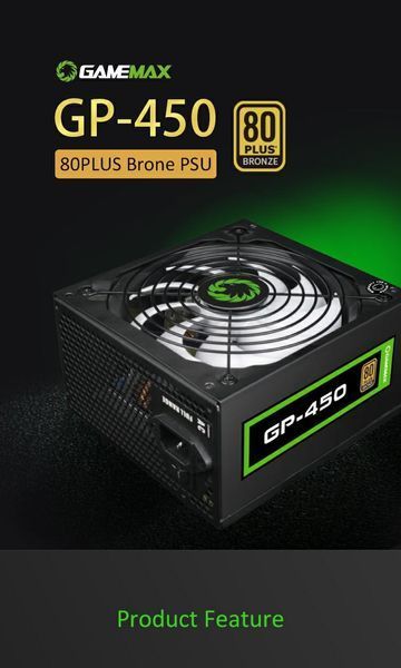 Блок питания GameMax GP-450 627736ua фото