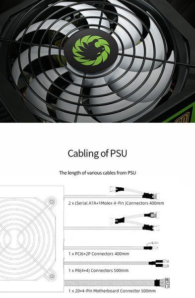 Блок питания GameMax GP-450 627736ua фото