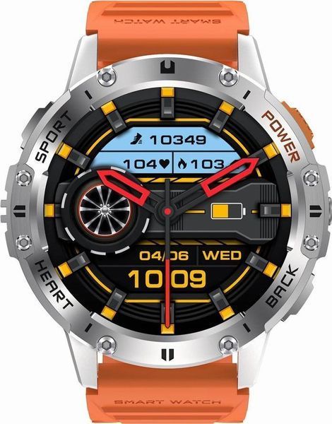 Смарт-годинник Gravity GT22-4 Orange 621777 фото