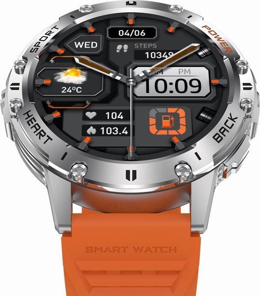 Смарт-годинник Gravity GT22-4 Orange 621777 фото