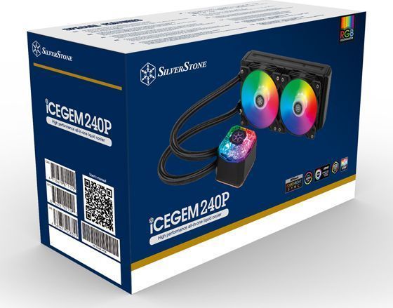 Водяное охлаждение Silverstone IceGem 240P ARGB (SST-IG240P-ARGB) 341809ua фото