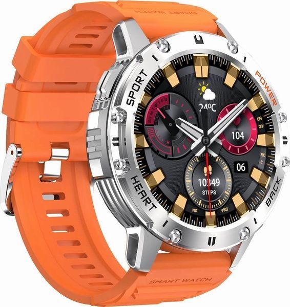 Смарт-годинник Gravity GT22-4 Orange 621777 фото