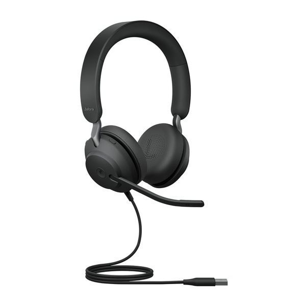 Компьютерная гарнитура Jabra Evolve2 40 MS Stereo Black USB-TypeA (24089-999-999) 467348 фото