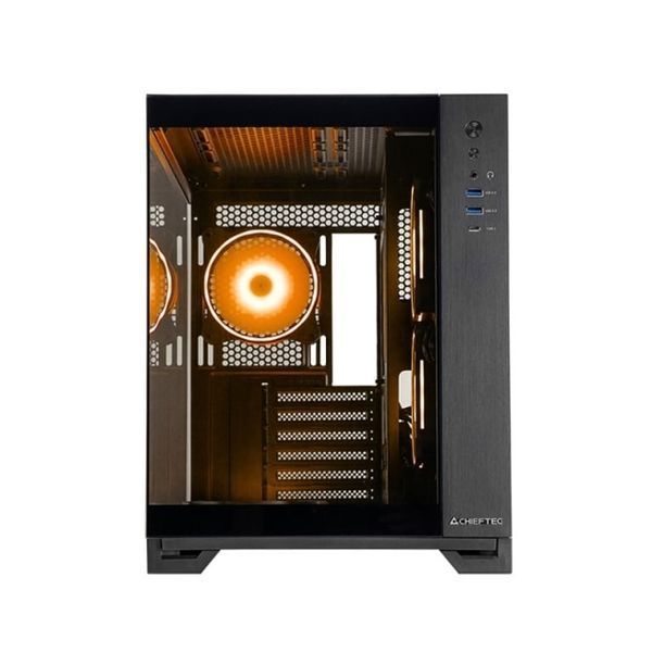 Корпус Chieftec Visio Black (GM-30B-TG-OP) 531839 фото