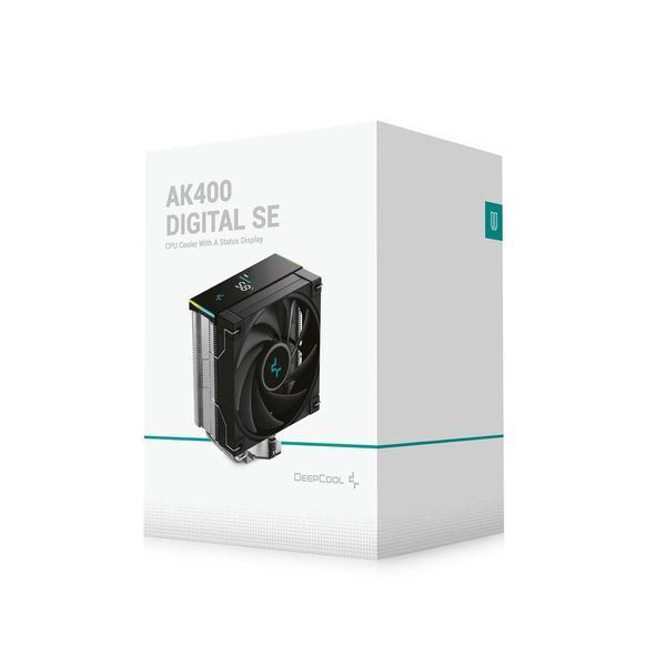 Повітряне охолодження Deepcool AK400 Digital SE Black (R-AK400-BKADMN-GJD) 621217ua фото