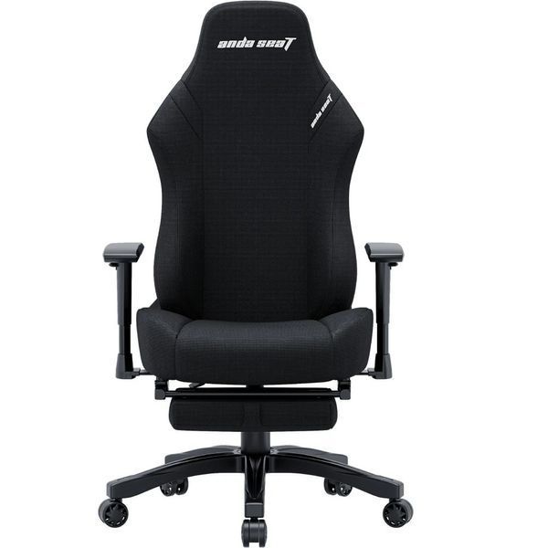 Компьютерное кресло для геймера Anda Seat Luna Pro L Black Fabric (AD18T-44-B-F) 622953ua фото
