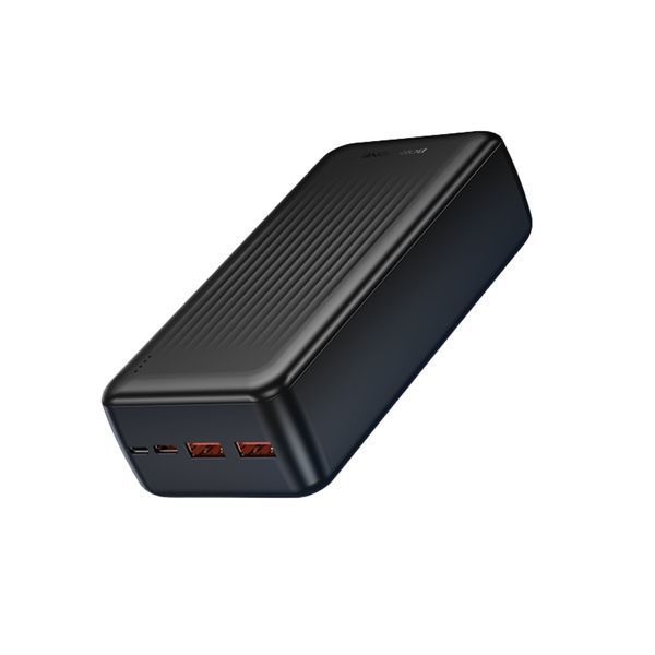 Зовнішній акумулятор (павербанк) Borofone BJ80B Clever 30000mAh Black 627179ua фото