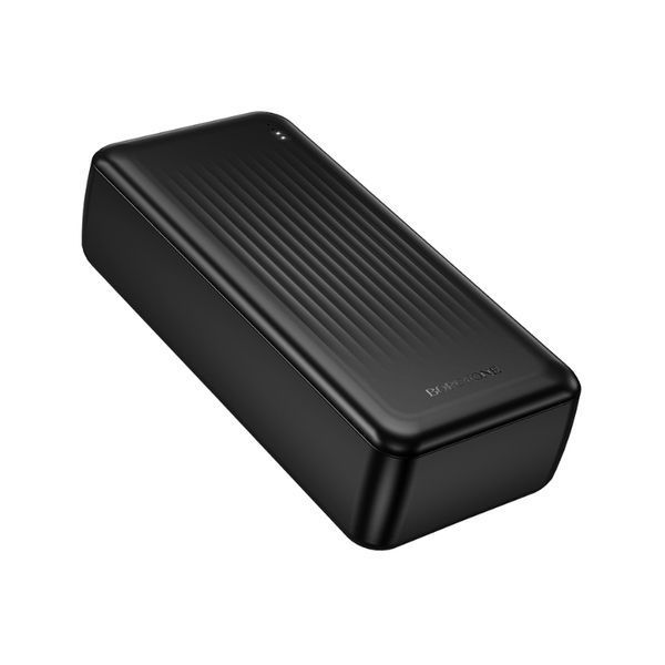 Зовнішній акумулятор (павербанк) Borofone BJ80B Clever 30000mAh Black 627179ua фото