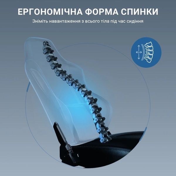 Компьютерное кресло для геймера Anda Seat Luna Pro L Black Fabric (AD18T-44-B-F) 622953ua фото